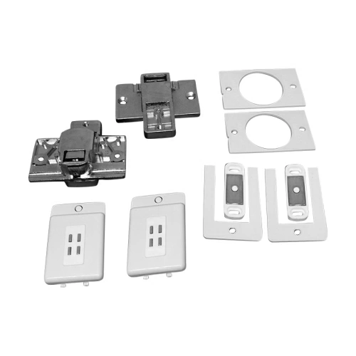 Комплект петель фасада для встроенной стиральной машины Bosch, Siemens, Neff 610416